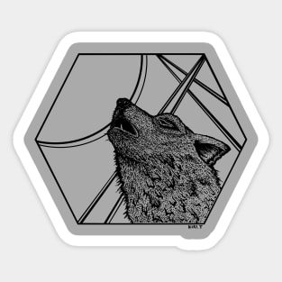 Wolfe Sticker